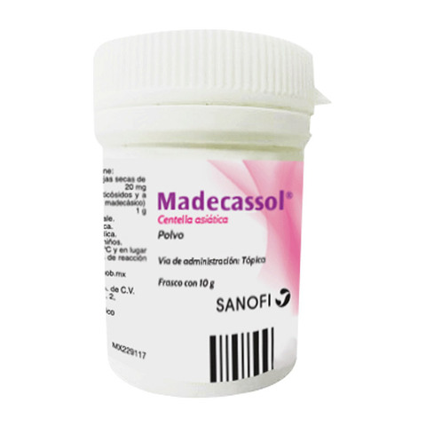 Madecassol 10 G Polvo Frasco