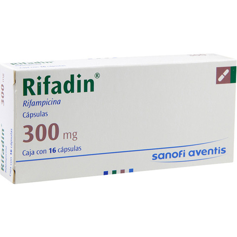 Rifadin 16 Cápsulas Caja
