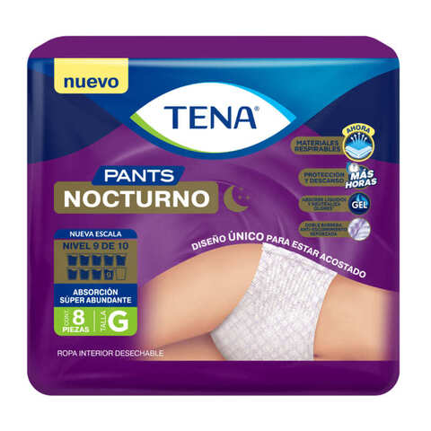 Tena Pants Nocturno Ropa Interior Desechable Mujer Talla Grande