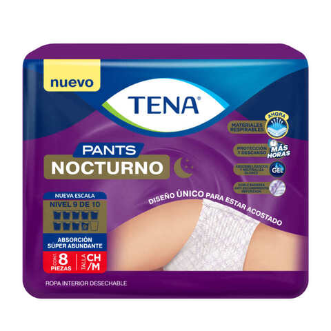 Tena Pants Nocturno Ropa Interior Desechable Talla Ch/m