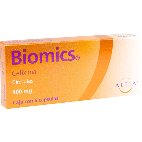 Biomics 6 Cápsulas Caja
