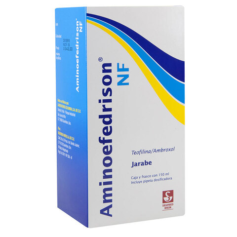Aminoefedrison Nf 150 Ml Jarabe Frasco Dosificador