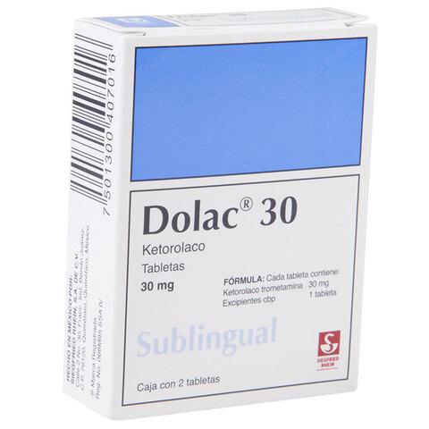 Dolac Sublingual 2 Tableta Caja