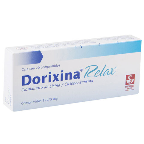 Dorixina Relax 20 Comprimidos Caja