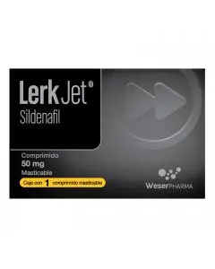 Lerk Jet Masticable 1 Comprimido Caja