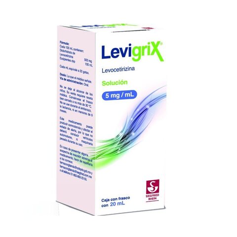 Levigrix 20 Ml Solución Frasco Gotero