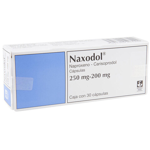Naxodol 30 Cápsulas Caja