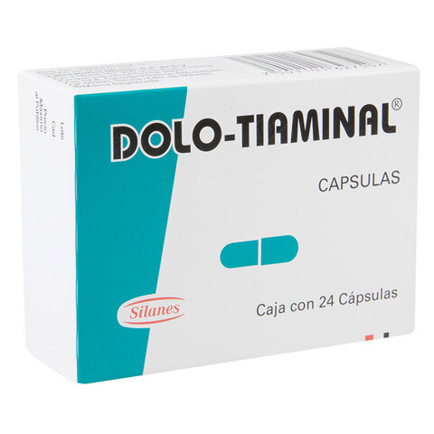 Dolotiaminal 24 Cápsulas Caja
