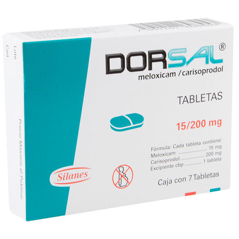 Dorsal 7 Tableta Caja
