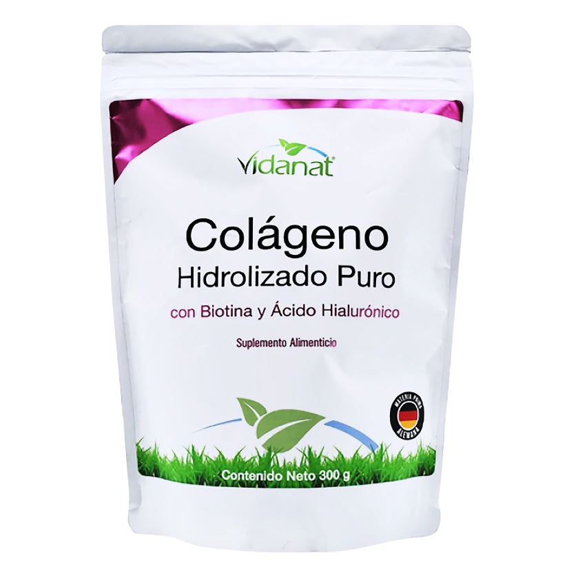 Colageno Hidrolizado Puro Con Biotina+ah 300 G