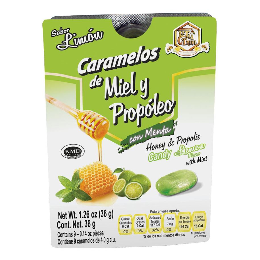 Trini Caramelo Limon Miel 9 Pz