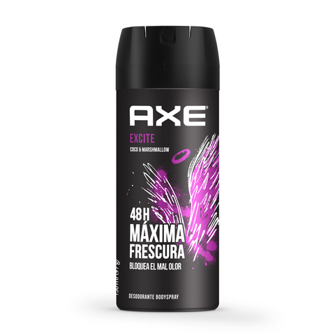 Axe Excite Desodorante Bodyspray Coco Y Marshmallow Para Hombre